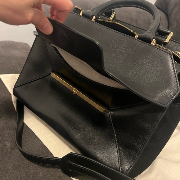 Tory Burch Leather Satchel - Picture 3 of 10